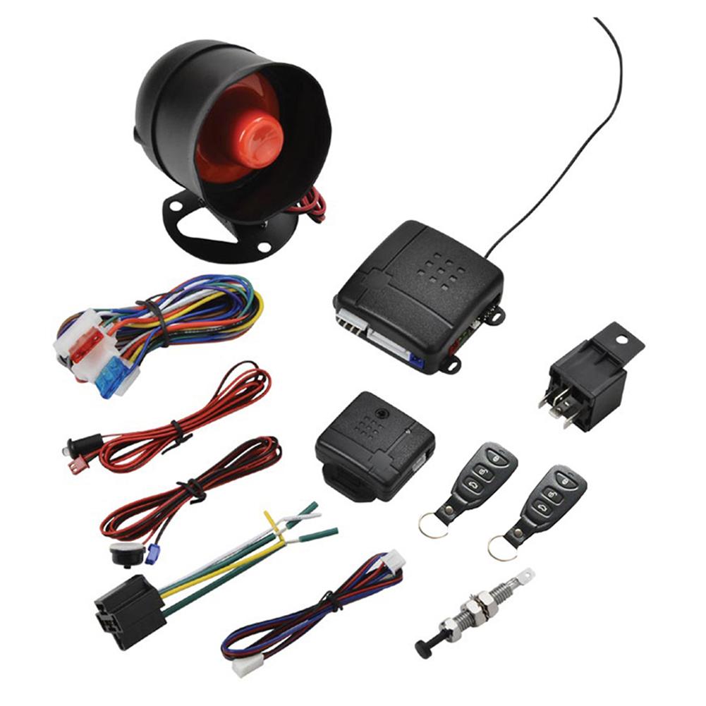 Auto Alarm Afstandsbediening Alarm Met Speaker Anti-Grab Auto Voertuig Auto Inbraakalarm Bescherming Keyless Entry Beveiliging Systeem