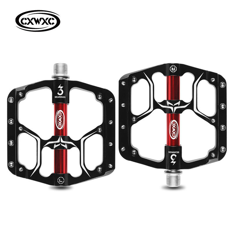 CXWXC Fahrrad Wasserdichte Fahrrad Pedale Clip Fahrrad Pedal MTB Spd Pedale Reiten Pedale Fahrrad Straße Brompton Fahrrad Zubehör: Schwarz