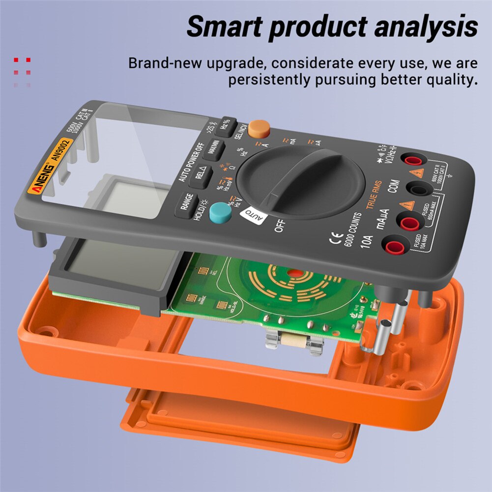 Mobiele App Condensator Tester Meter Bluetooth Digitale Multimeter Dc/Ac Voltmeter Voor Huishoudelijke Elektriciteit Accessoires