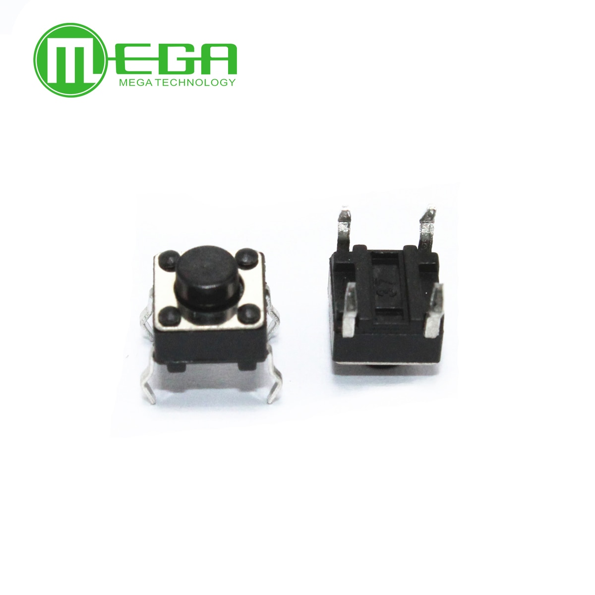 100 Uds interruptor de botón táctil para Arduino 6x6x5mm 6*6*5mm