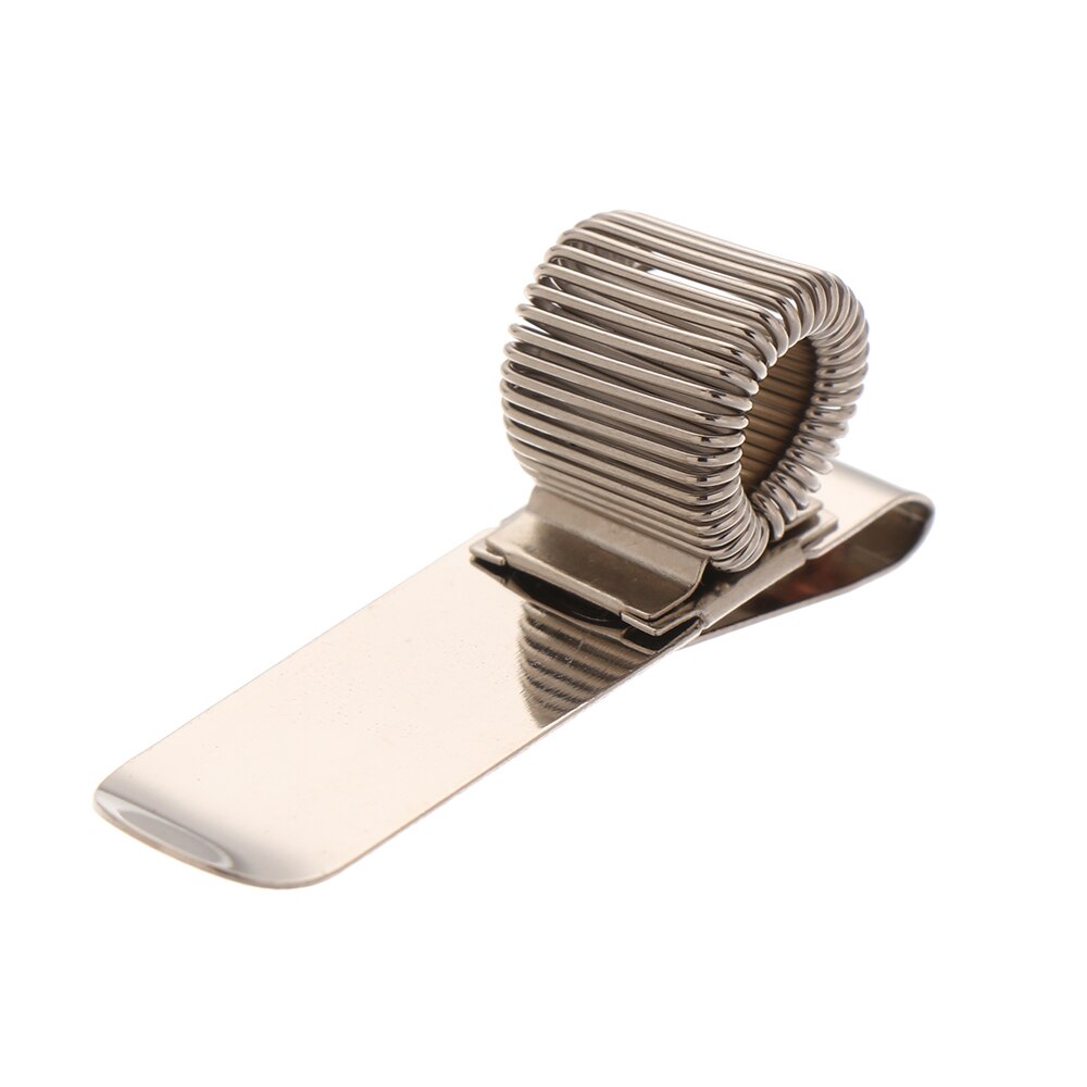 Bolígrafo con muelle de Metal de un solo/doble/Triple orificio, Clip de bolsillo, médicos enfermeros, soportes para bolígrafos uniformes, 1 ud.: Singht Parallel