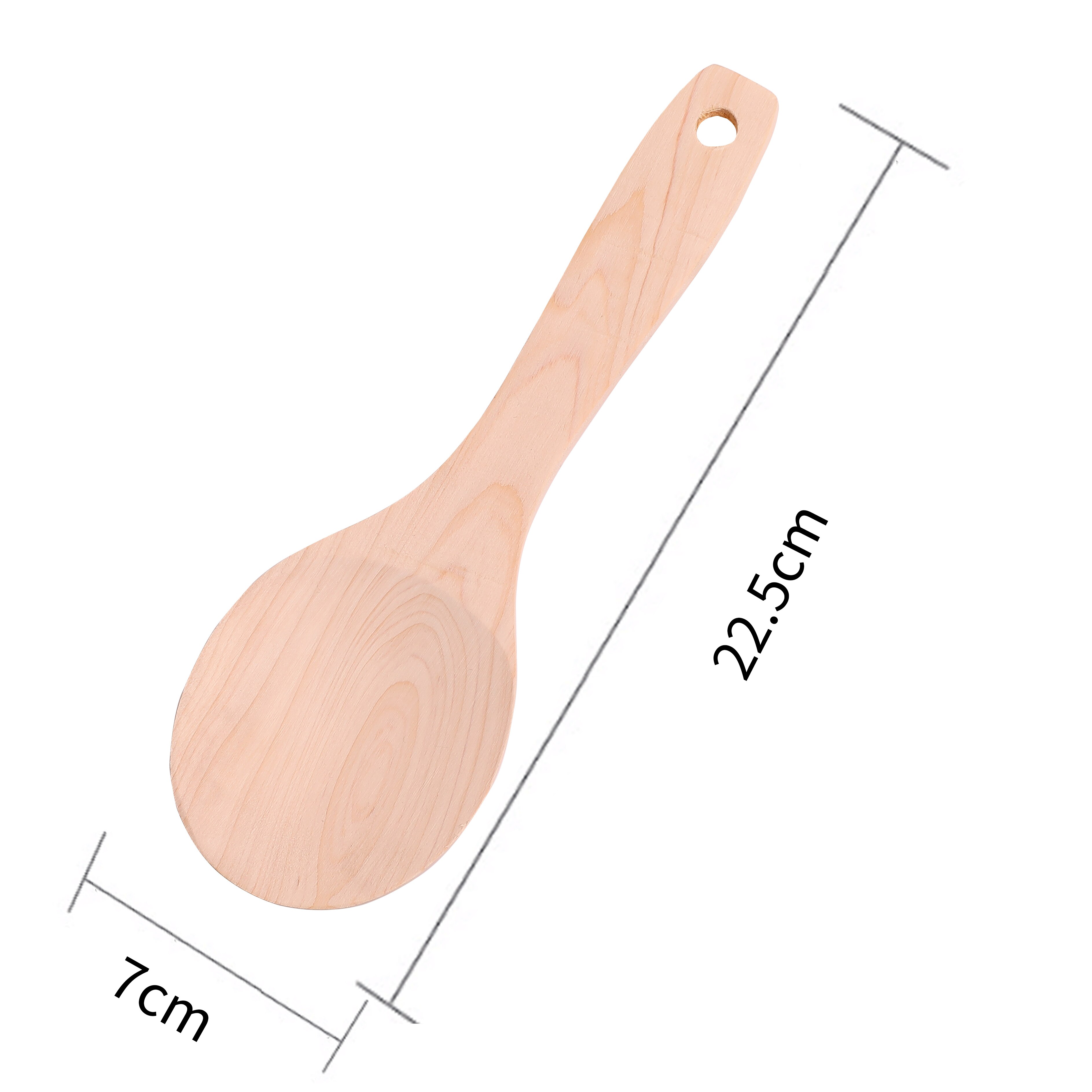 Słoma pszenna ochrona środowiska domowe urządzenie robić ryżu w kształcie wiosła szufelka nie-Stick łyżka robić ryżu stół kuchenny akcesoria robić serwowania: okrągły rice łyżka