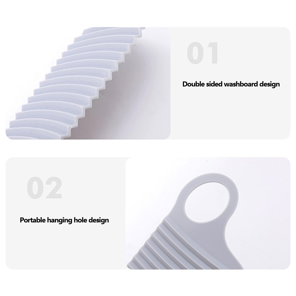 Mini Washing Machine Travel Washboard Laundry Washing Socks Children's Clothing Scrubbing Mini Space-saving Cleaning Products