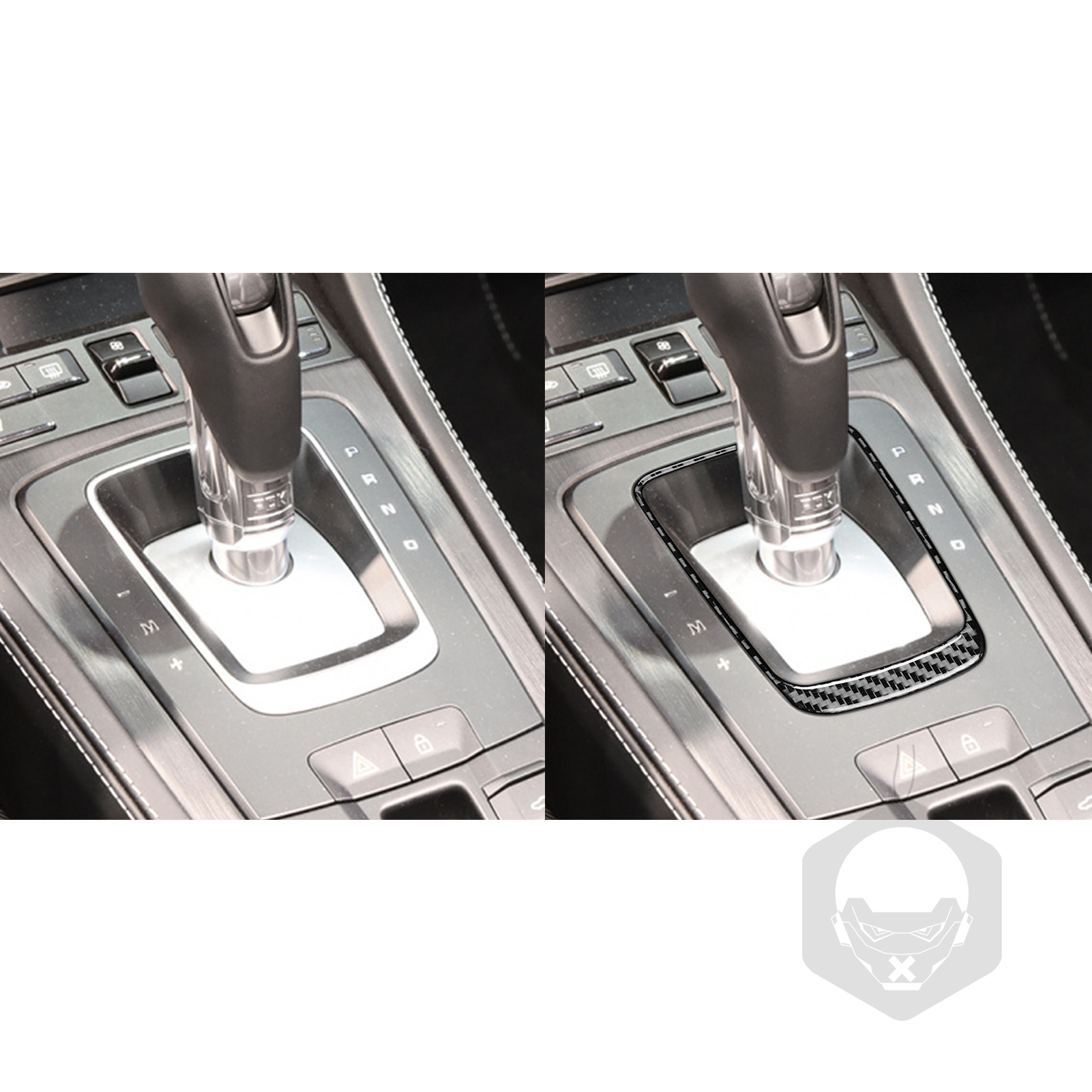 Voor Porsche Boxster Cayman 718 982 -2022 Auto Versnellingsbak Frame Trim Sticker Carbon Fiber Interieur Auto Accessoires