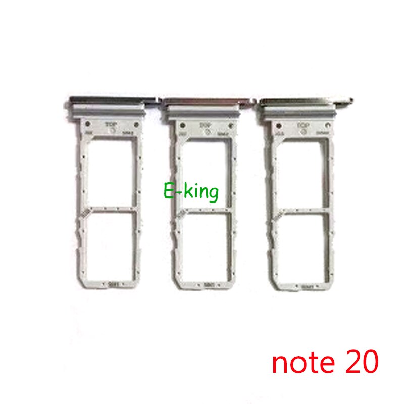 Voor Samsung Galaxy Note 20 Ultra Sim Card Slot Lade Houder Sim Card Reader Socket