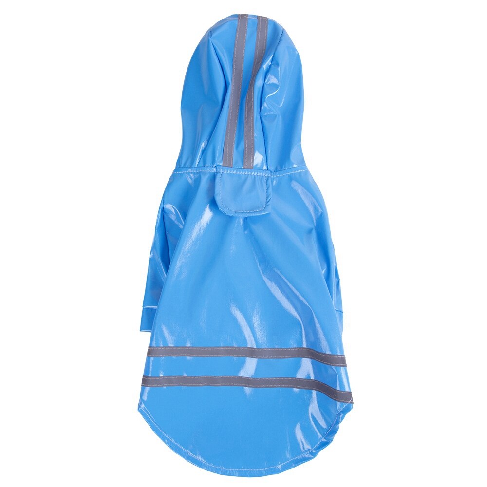1PC Pet Rain Coat Summer Outdoor Puppy Hoody Waterproof Dog Jackets Raincoat for Dogs Cats Apparel Clothes S-XL: Blue / S