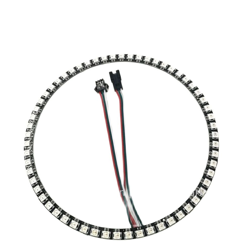 WS2812B pixel Ring 60 LEDs 172MM WS2812 SK6812 5050 RGB LED Ring WS2811 ic Built-in RGB DC5V