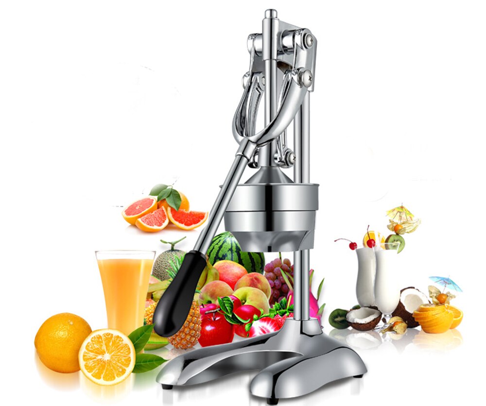 ! Orange Hand Press Commercial Pro Manual Citrus Fruit Lemon Juicer Juice Squeezer