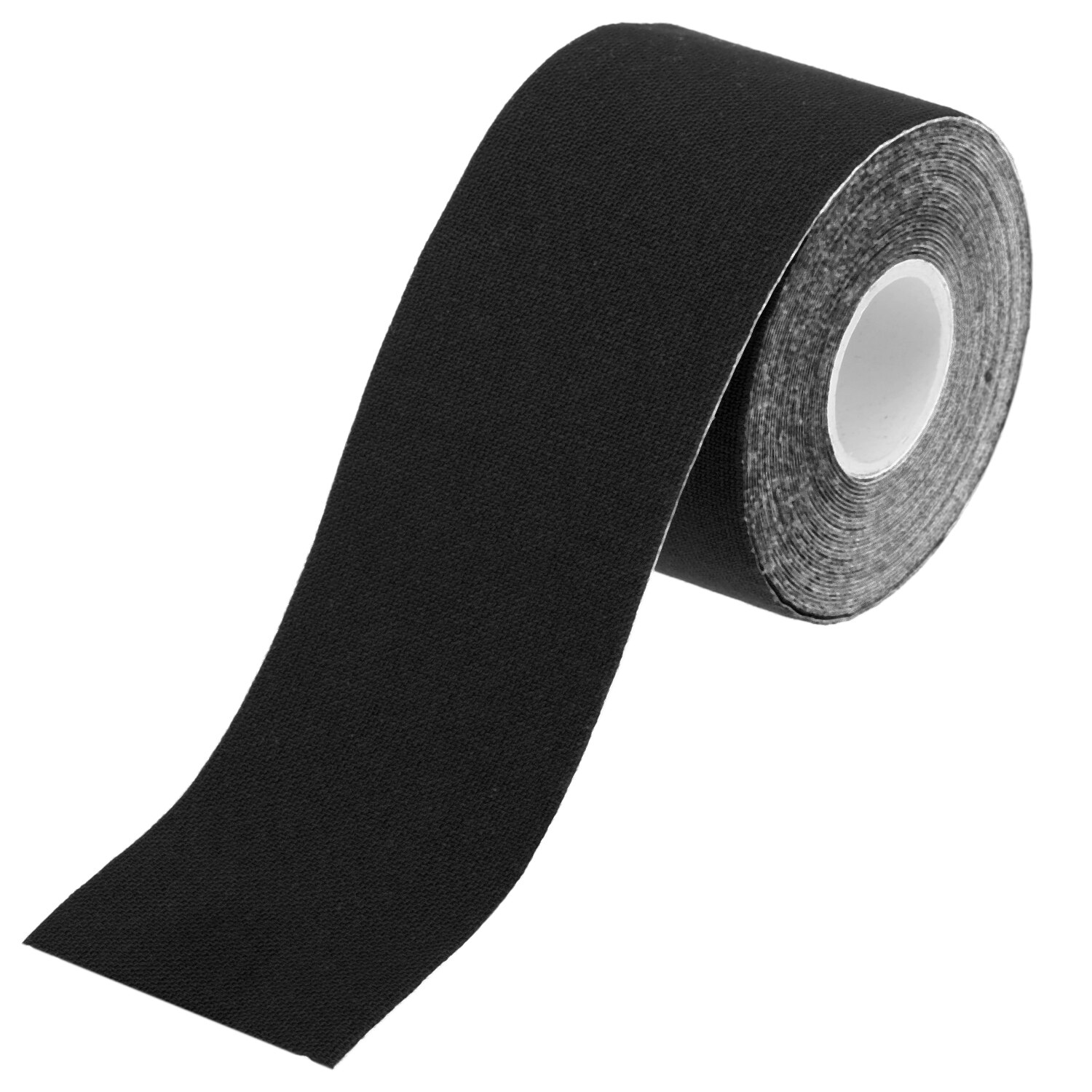5m atletische spierbandages, sporttape, ademend, schouder, enkel, pols, voet, elleboog, hersteltherapie-apparatuur: Zwart 5cm