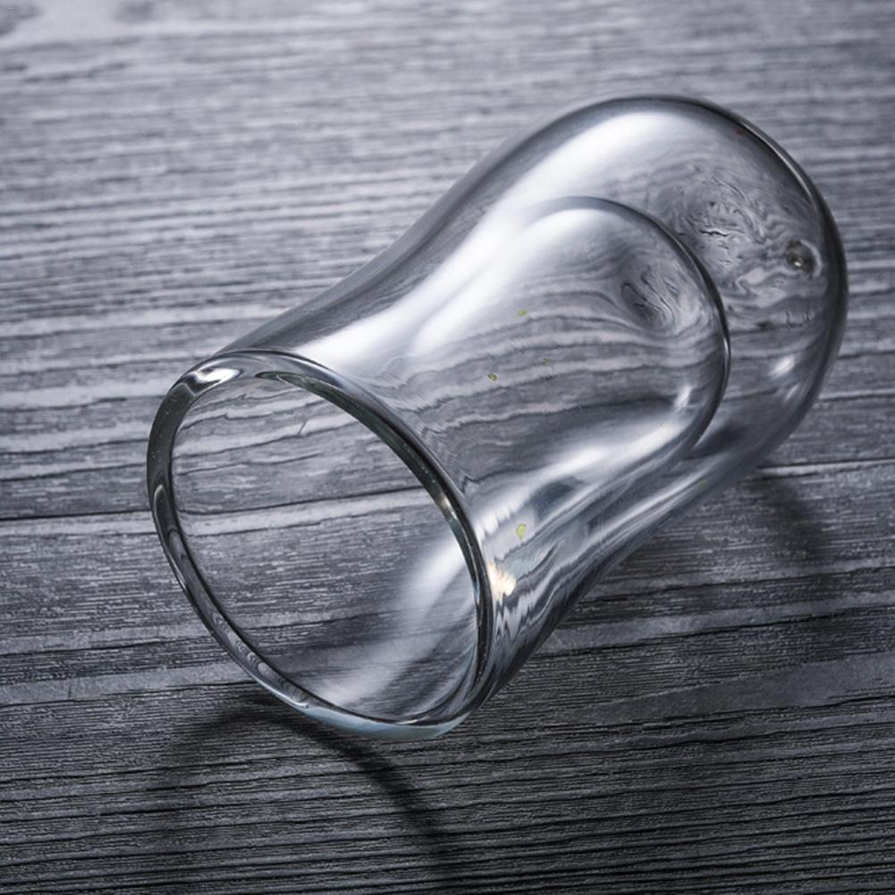 Innovatieve dubbelwandige geïsoleerde glazen beker hittebestendig voor thee, koffie, latte, espresso, ijsthee, vaatwassermokken