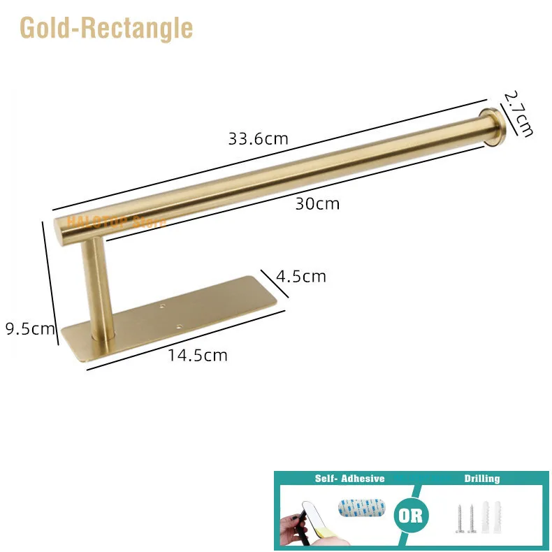 Adhesive Stainless Toilet Paper Holder Bathroom Wall Mount Storage Stand Kitchen Roll Paper Tissue Towel Dispenser Napkins Rack: Lavender