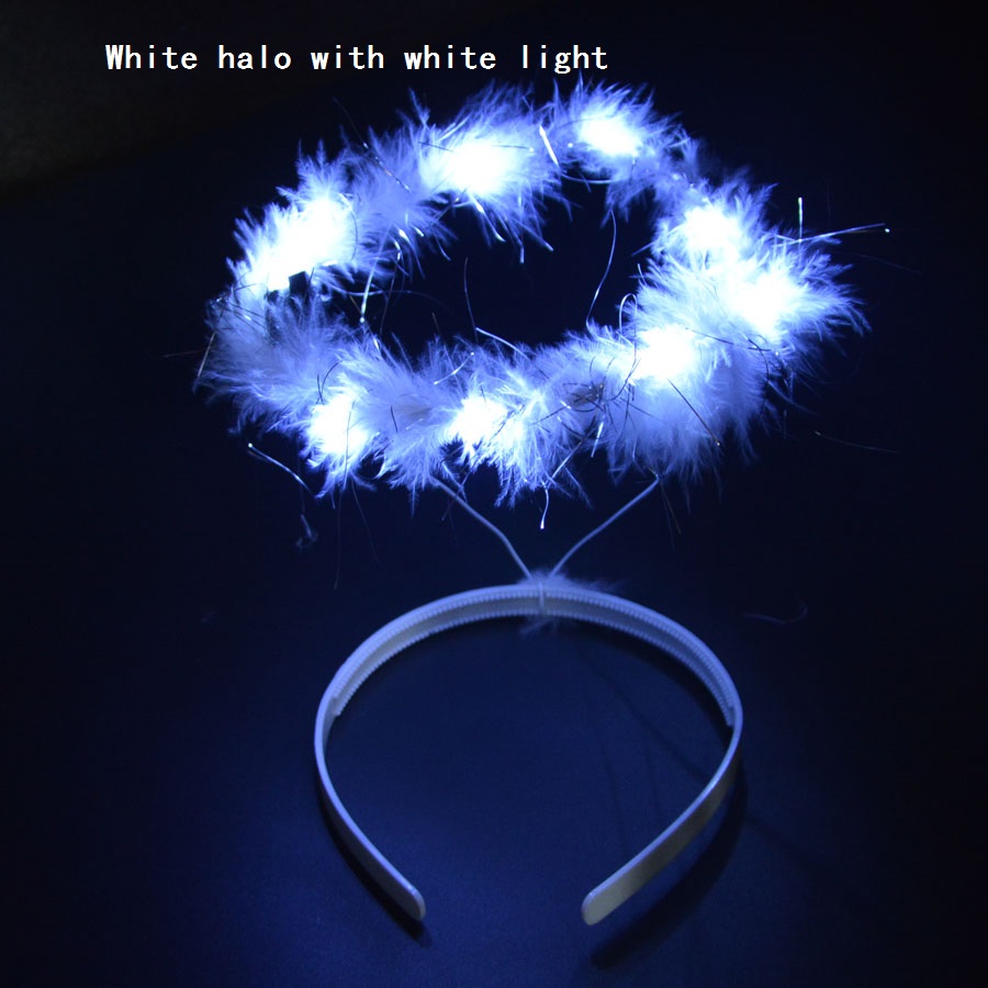 Light Angel Halo LED Headband Hair Accessories Glow Party Decoration Carnival Baby Shower birthday Halloween Christmas Xmas: 1