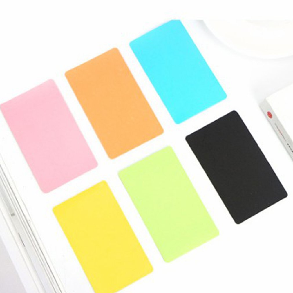 Thickening Blank Diy Graffiti Rounded Small Cards Word Cards Sticky Note Card Message Cards