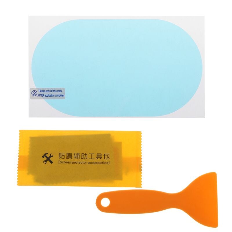 Film de protection hydrophobe pour rétroviseur de voiture, 1 paire, revêtement Anti-buée, imperméable à la pluie, E7CA: C