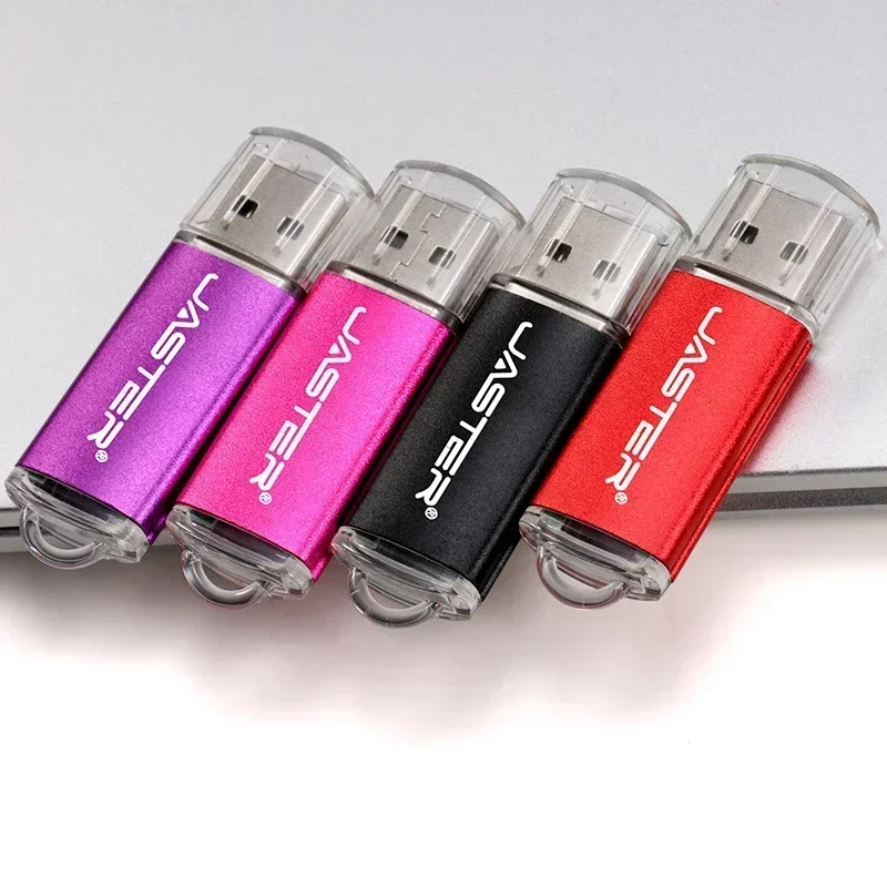 JASTER Niestandardowe logo Pendrive 4GB Mini pamięć flash USB 8GB Bezpłatny brelok do kluczy Pamięć USB 16GB Prezent biznesowy Dysk U 32GB Prezent pożegnalny