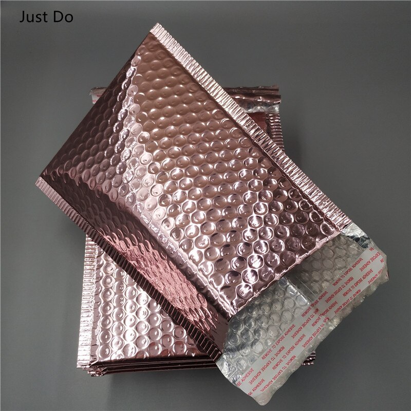 20Pcs Rose Gold Bubble Mailer Gewatteerde Envelop Self Seal Mailing Tas Bubble Envelop Envelop Post Tassen