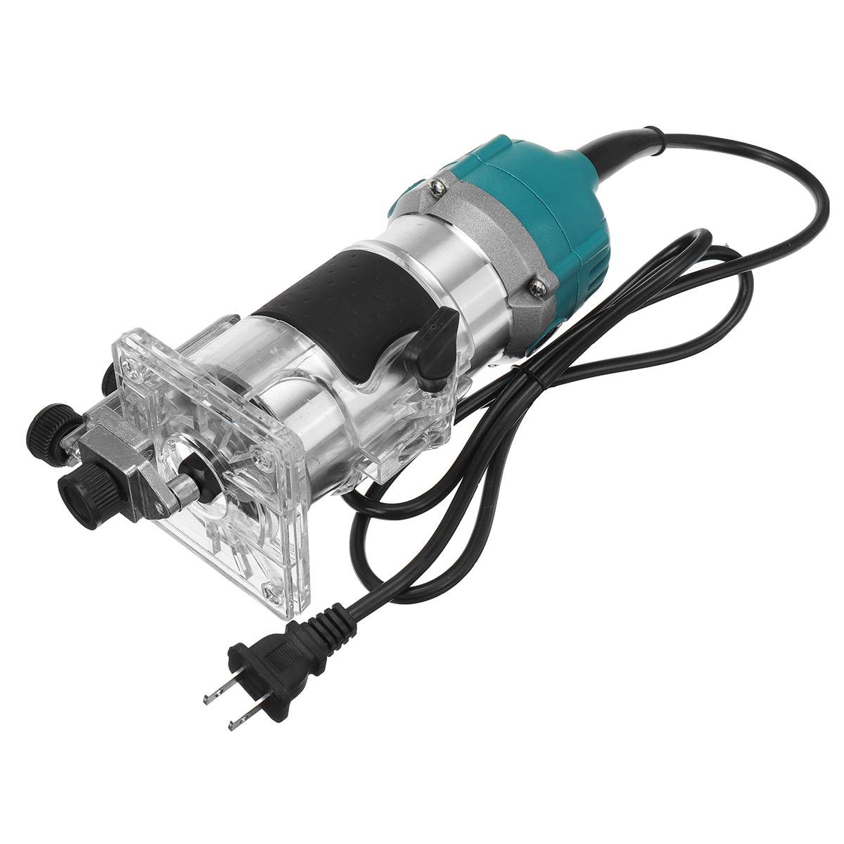750W/800W bois routeur outil Combo Kit électrique Machines à bois puissance menuiserie manuel coupe outils menuiserie outils électriques: EU plug Plastic