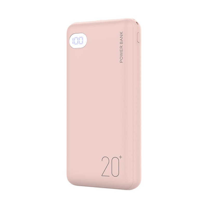 la moda potenza Banca 20000mAh caricabatterie portatile esterno Powerbank 2.1A caricabatterie per telefono con Schermo a portato a ricarica rapida per smartphone