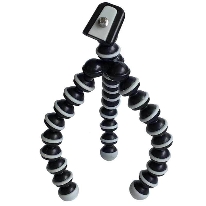 Kleine octopus, flexibel statief voor gopro hero-camera, digitale dv voor canon nikon mobiele telefoon, klein formaat
