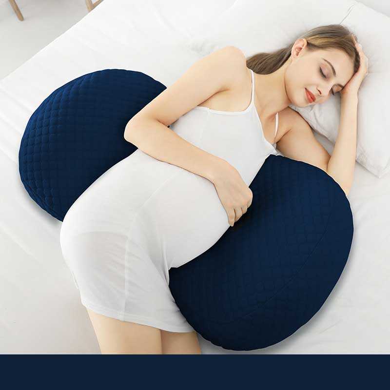 Multifunctioneel roze blauw zwanger vrouwen kussen u-type buikondersteuning zijslaper kussen bescherming taille slaapkussen