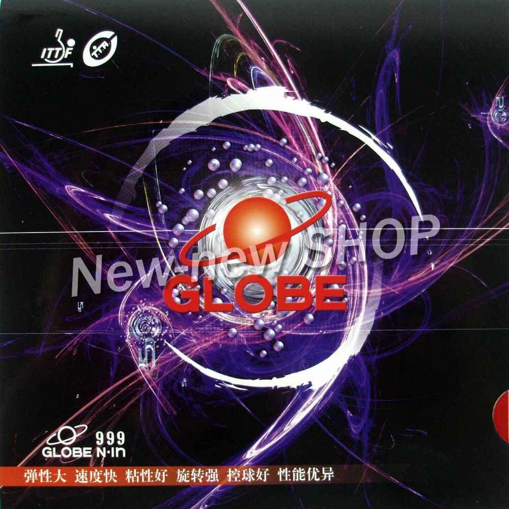 Globe 999 Pips-GOMA para tenis de mesa (PingPong) (sin esponja)