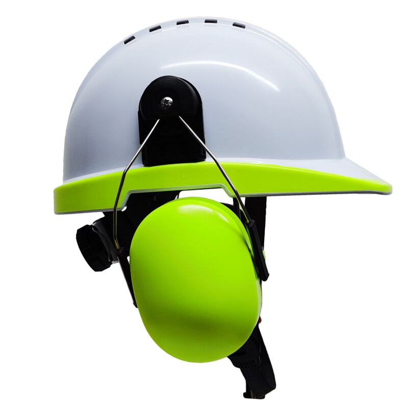 DARLINGWELL Safety Helmet with Earmuffs Hearing Protection Work Cap Protective Hard Hat Outdoor Riding Climing Working Helmets
