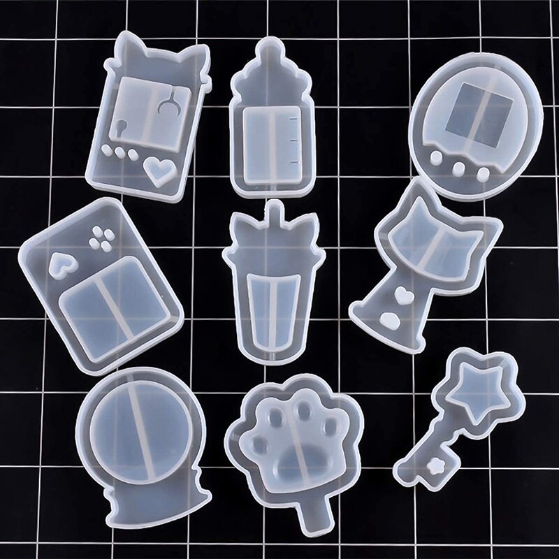 Quicksand Katze Pfote Spiel Epoxy Harz Form Shaker Silikon Form Charme, Der Kawaii Harz Kunst Liefert Quicksand Epoxy UVMoulds