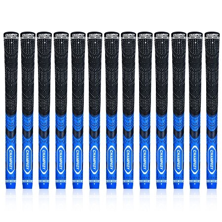8x Multi Samengestelde Midsize Golf Club Grips 10 Kleuren Champkey MCS Golf Grips: Dark blue Midsize