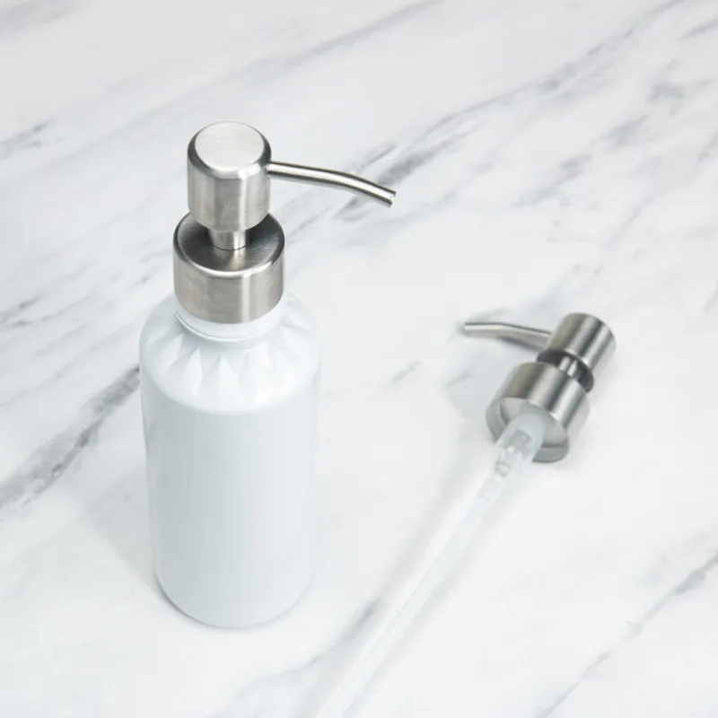 Hand Seife Spender Düse Küche Edelstahl Schaum Waschbecken Flüssigkeit Seife Spender Düse Zubehör Schlecht Lieferungen