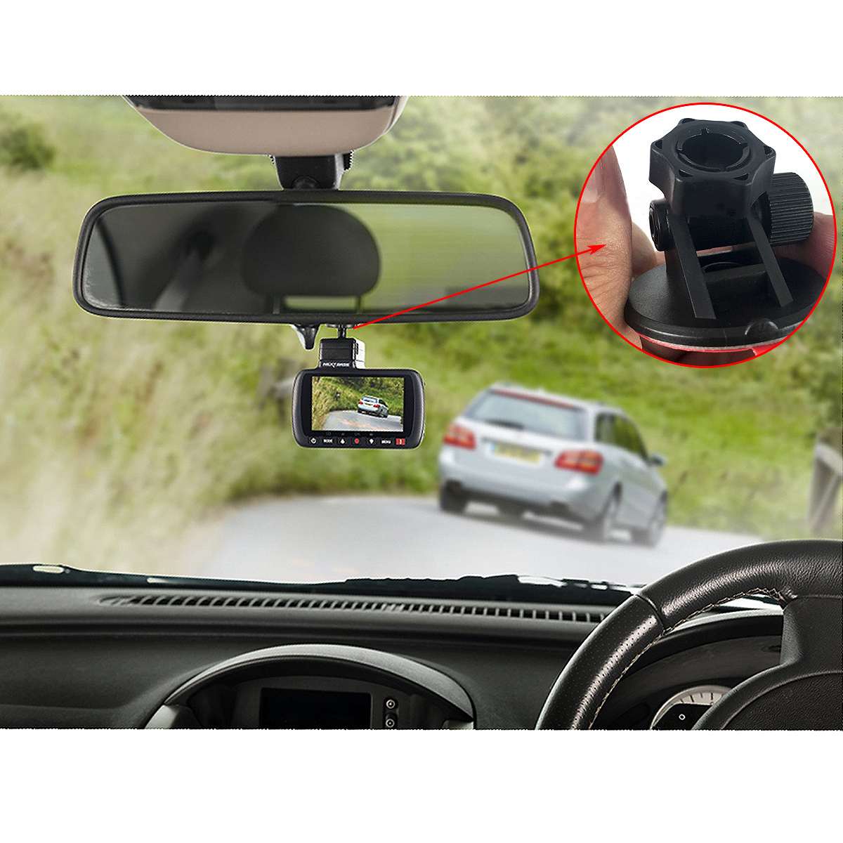 Adhesive Mount Holder for Nextbase Car GPS Dash Cam 112 212 312GW 412GW 512GW Car Roof DVR Holder Interior Accessories Bracket