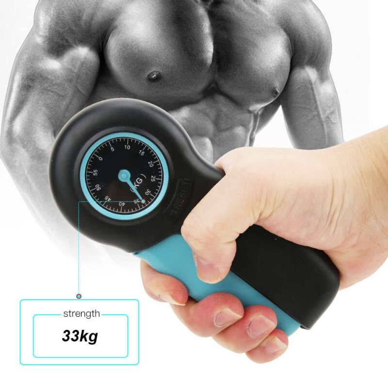 Digital Hand Grip Power Force Meter Hand Dynamometer Auto Capturing Electronic Measurement Force Gauge Hand Grips