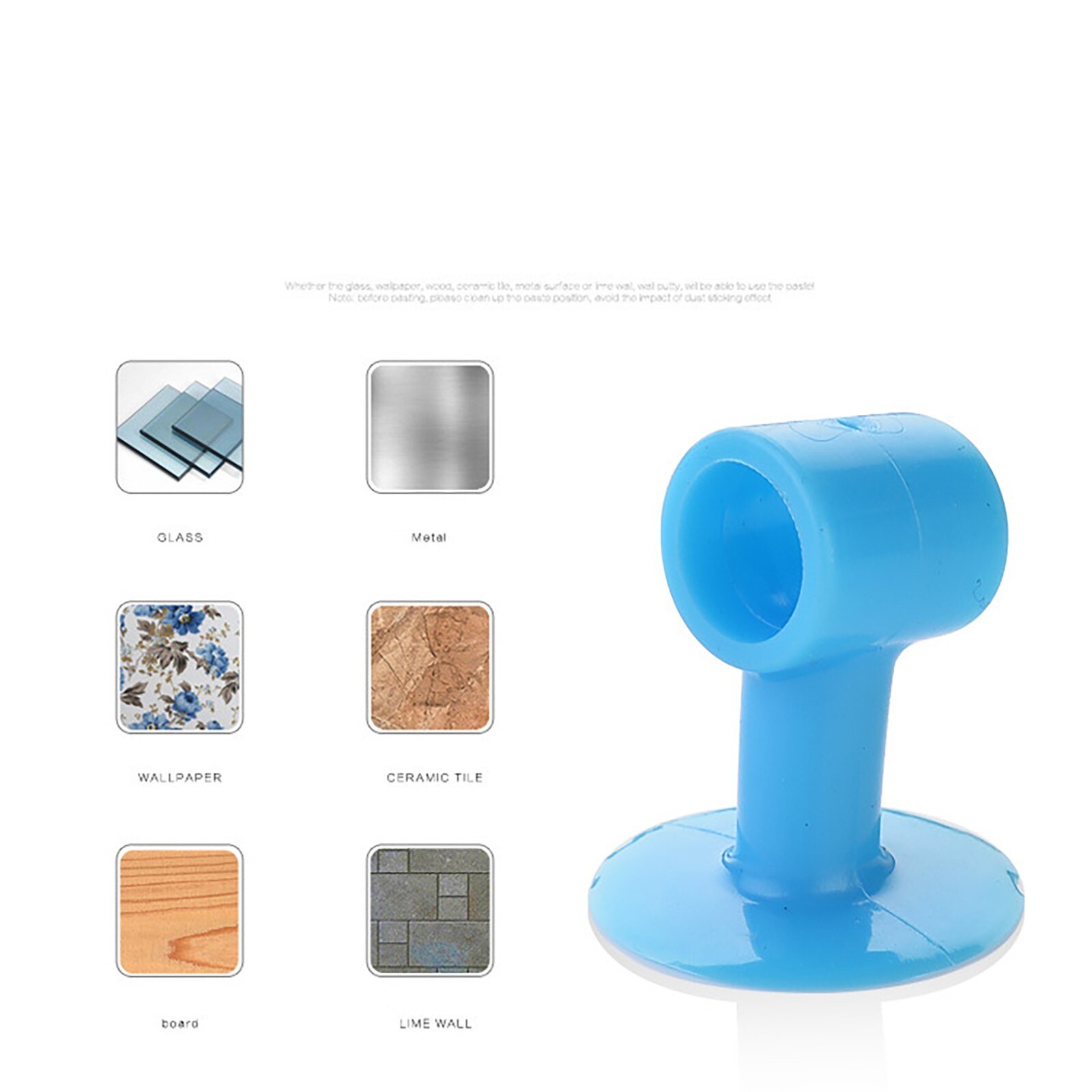Pomo de silicona para puerta Protector de pared Savor, antigolpes, tope de silicona para manija de puerta, para mesa de cocina, decoración del hogar #50
