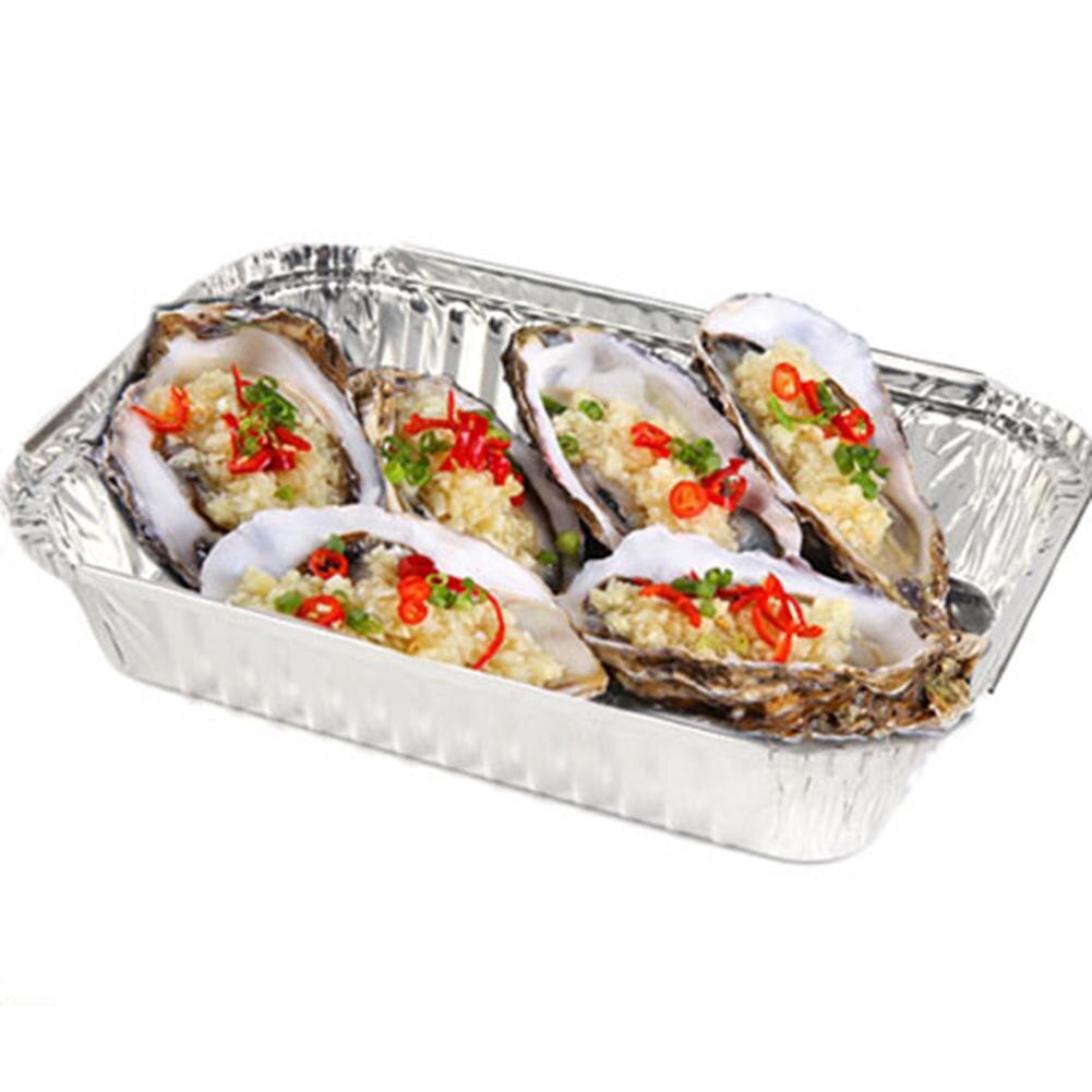 Plateau jetable pour barbecue, 300ml, plateaux jetables pour porte-graisse en aluminium, pour bac à graisse
