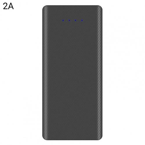 High 8x18650 Portable Charger Case Lightweight Portable Charger Case Multiple Circuit Protection for Cell Phone:  Black 2