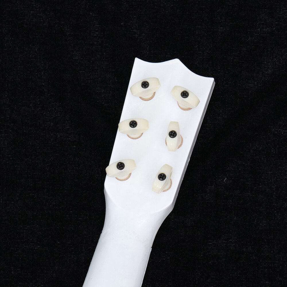 21inch Acoustic Guitar Mini Guitar Musical Instrument Wooden Craft for Beginner Children (Beige)