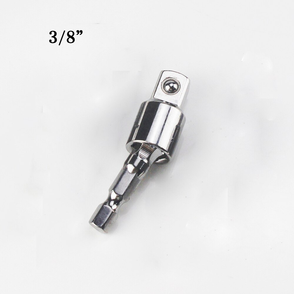 1/2"1/4"3/8" Electric Drill Socket Adapter for Impact Driver Hex Wrench Socket Conversion Angle Drill-head Drill Converter Tool: B