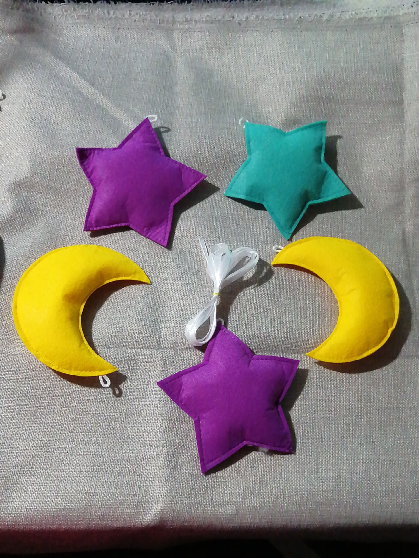 Nordic Baby Room Handmade Nursery Star Garlands Christmas Kids Room Wall Decorations Photography Props Decorations baby shower: 4