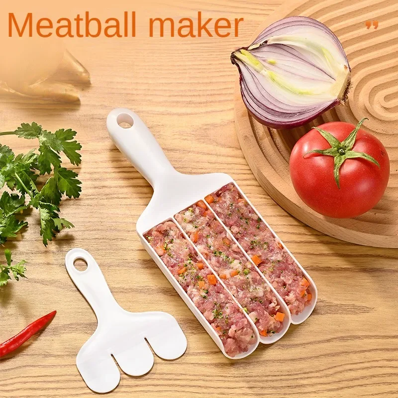 Meatball Maker Cooking Homemade Tool Mold Round Fish Beaf Rice Ball Making Device Barbecue Pot Bean Curd Kitchen Gadgets