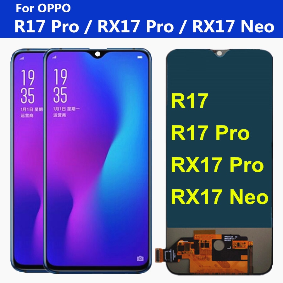 TFT LCD 6.4 "pour OPPO RX17 Neo LCD écran d'affichage écran tactile numériseur assemblée pour OPPO R17 RX17 Pro écran LCD