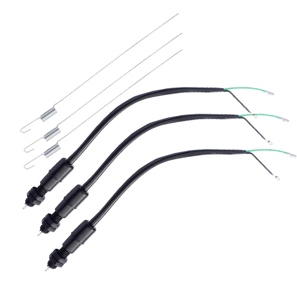 Interruttore freno posteriore Interruttore luce freno Cavo a vite con molla per scooter ciclomotore moto moto ATV andare KART: Grigio scuro