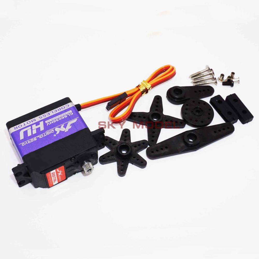 Jx cls 6036hv 36kg 8.4v hoge spanning grote koppel kernloze digitale servo metalen tandwielen behuizing voor rc auto/vliegtuig/boot/robotarm