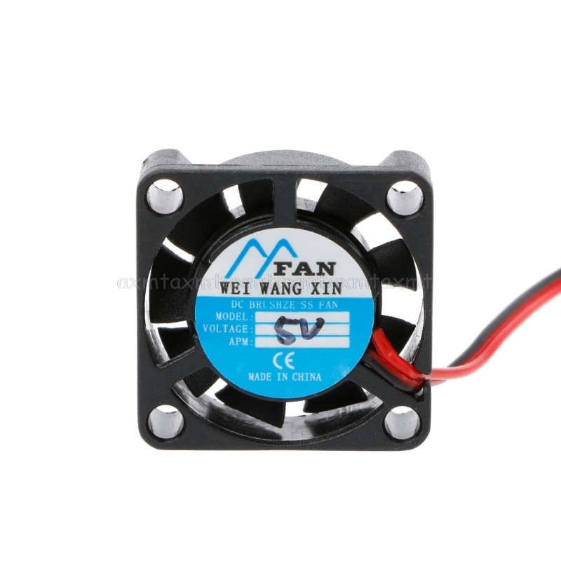 5V 12V 2-Pin Cooler Borstelloze Chipset Heatsink Mini Koelventilator 2507 N26 19