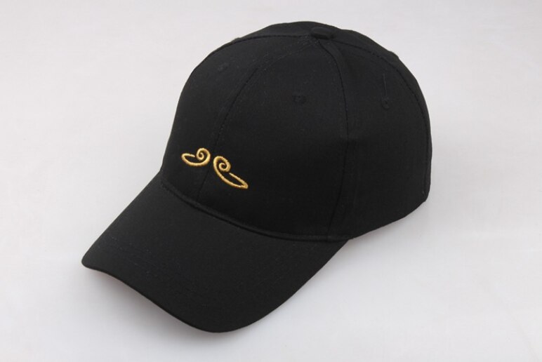 Golden Hoop Stitching owl Cotton Baseball Hat, golden cudgel Embroidered Casual Hat, Ladies Dad Hat, Bone Cap