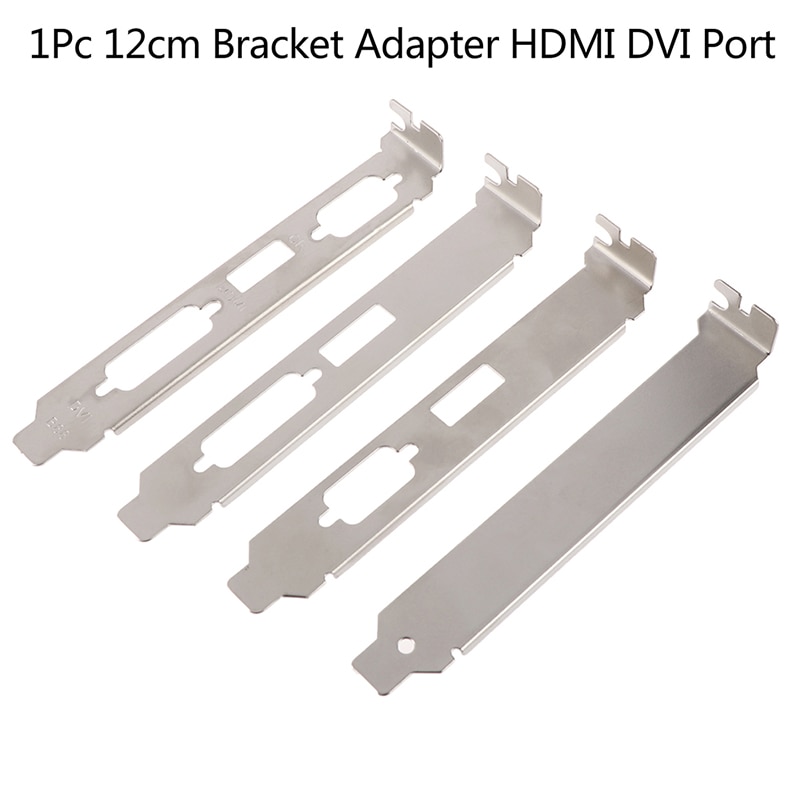 1Pc 12Cm High Profile Bracket Adapter Hdmi Dvi Vga Poort Voor Video Kaart Connector
