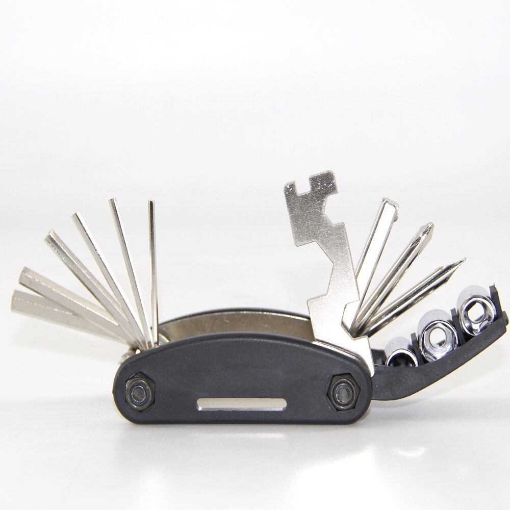 Multi Functie 16 In 1 Fiets Diy Gereedschap Mini Repareren Hand Werken Tool Set Vouwen Gereedschap Voor Bike Behoud