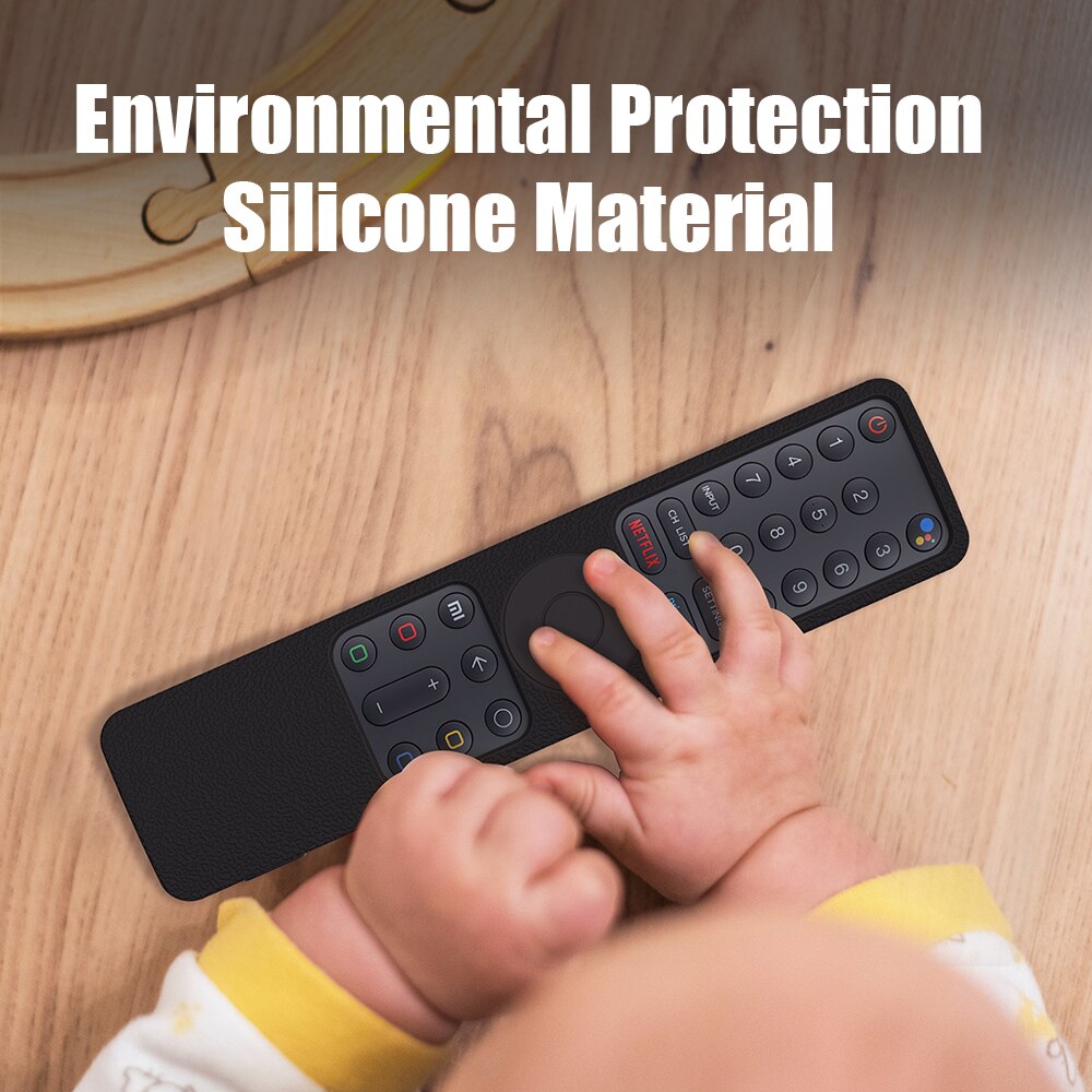 SIKAI Pour Mi TÉLÉVISEUR LED 4S Étui de Protection pour Xiaomi 4S de Commande de TÉLÉVISION Housse En Silicone Antichoc pour La Peau Protecteur