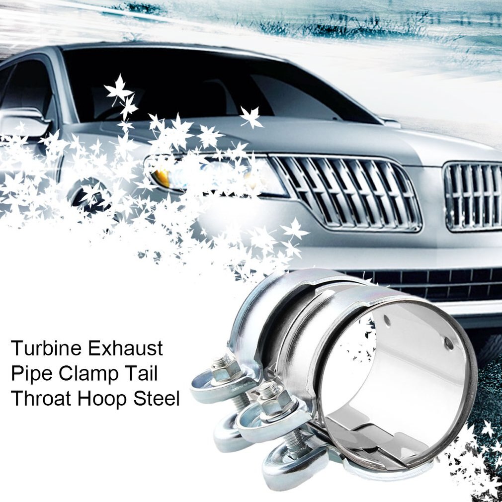 Tubo de escape Turbo de acero suave T304, abrazadera de tubo de escape de 2,25 pulgadas