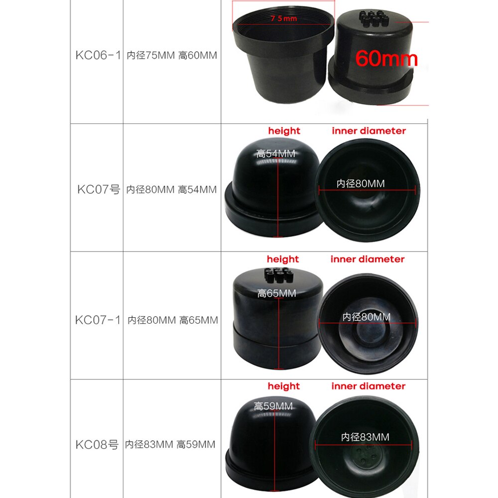Aslent 1 buc far cu led pentru mașină husă de praf de dimensiuni mari lampa xenon ascunsă impermeabilă capac de etanșare din cauciuc far  h4 h1 h7 h11 9005