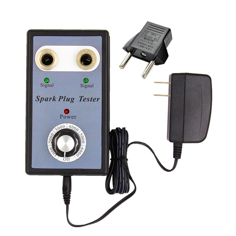 Beyisi til skrog 1.1 cm bil tennplugger tester auto motriz med eu plugg tenningsplugg analysator diagnostisk auto verktøy detektor: Dobbelt skrog