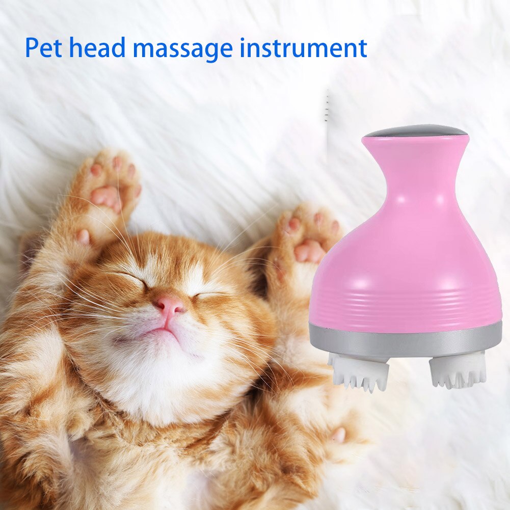 Elektrische Head Massager Multifunctionele Huisdier Kat Hond Hoofdhuid Body Massage Machine Voor Thuis Kat Hond Beauty Tools